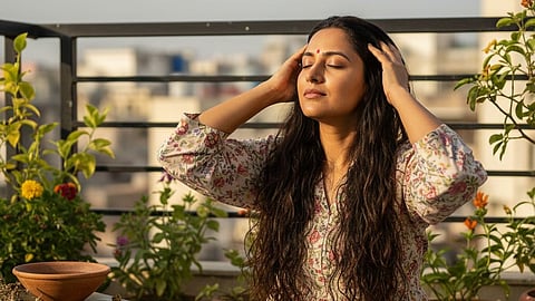 Oil Massage for hair growth