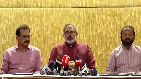 Sabu M Jacob, Rajeev Chandrasekhar