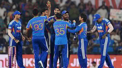 wicket celebration team india