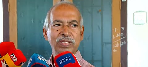 District Committee member V. Kunjikrishnan has raised serious allegations of fund kannur cpm