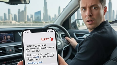 Dubai ,Traffic Fine Fraud