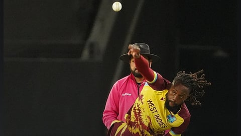 Shamar Springer bowling