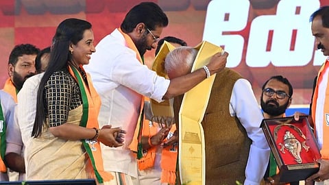 BJP District President Booked After Flex Boards for PM’s Reception Obstruct Pedestrian Paths