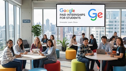 Google paid internship