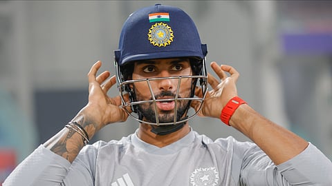 Tilak Varma training