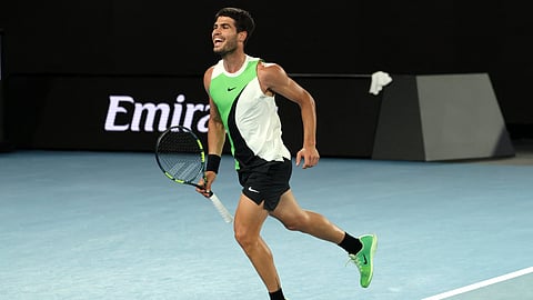Carlos Alcaraz Australian Open Semifinal