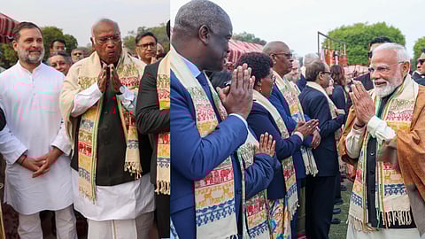 Republic Day Attire Controversy: Rahul Gandhi's Patka Debate at Rashtrapati Bhavan