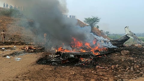 Ajit pawar plane crash