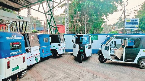 Electric autorickshaws