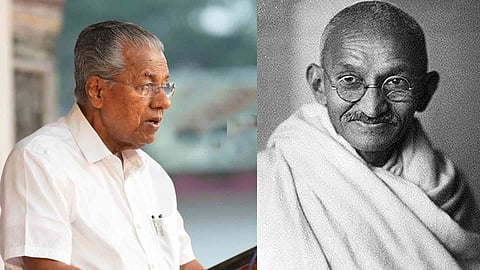 Mahatma Gandhi on death anniversary Kerala cm pinarayi vijayan reaction