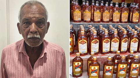 Dry day liquor sale, Seventy five year old man arrested by excise