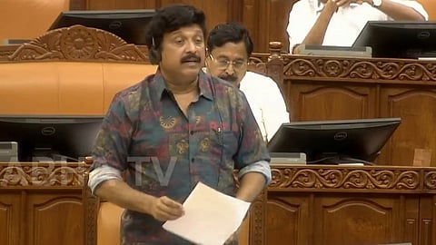 Minister K B Ganesh Kumar