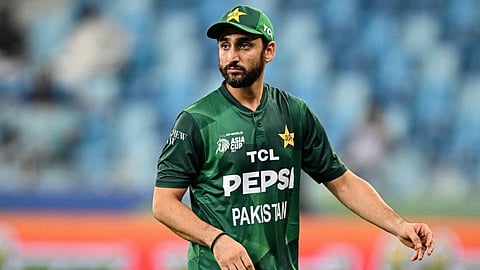 Salman Ali Agha in match