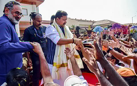 BJP PRESIDENT NITIN NABIN IN KERALA