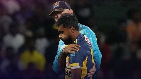 Eshan Malinga injured