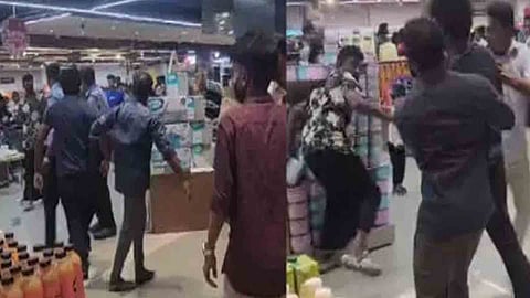 SFI activists beat up policeman in Thiruvananthapuram