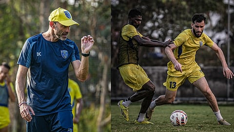 Kerala Blasters training