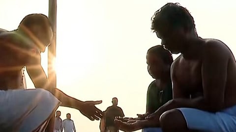 Sivaratri: Bali tharpanam in Aluva manappuram