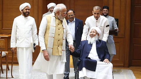 Narendra Modi, Kanthapuram A P Aboobacker Musaliyar