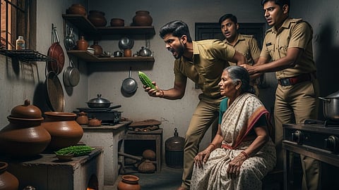 dispute over cooking bitter gourd, maharashtra man allegedly killed mother, Police registerd case