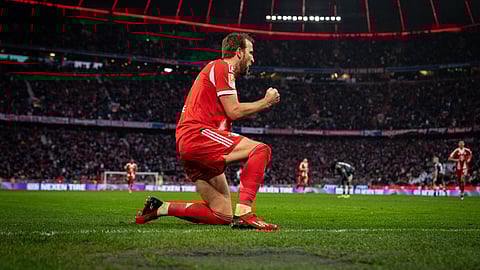 Harry Kane goal celebration