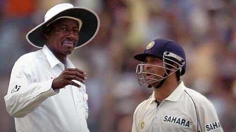 Steve Bucknor regrets giving Sachin Tendulkar in ground