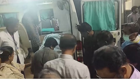 Veena George shifted to Kannur Government Medical College