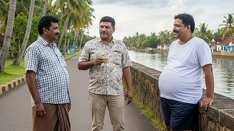 Abdominal obesity in kerala