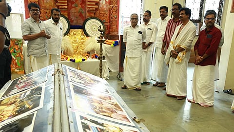 Exhibition of paintings in Guruvayur