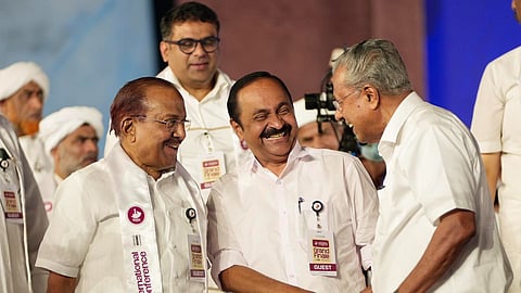 P K Kunhalikkutty, V D Satheesan, Pinarayi Vijayan