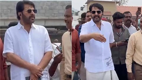 Mammootty visits wayanad township