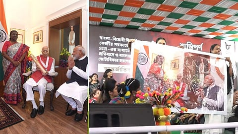 Droupadi Murmu, Narendra Modi