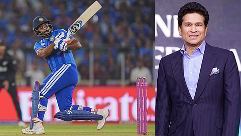 Sanju Samson batting Sachin Tendulkar