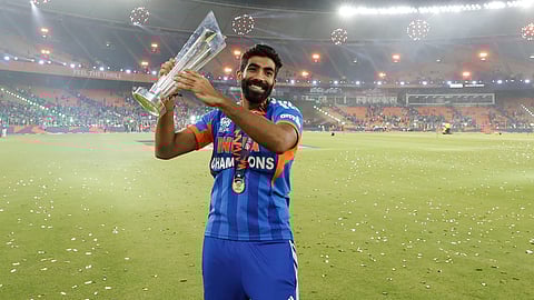 Jasprit Bumrah with world cup