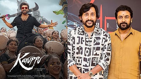 Karuppu, RJ Balaji with Suriya