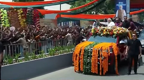 Narendra Modi's Roadshow