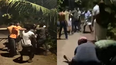 A group fight broke out in Kootilangadi, Malappuram