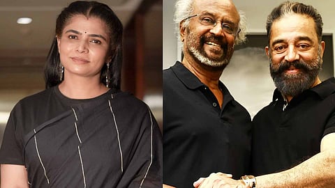 Chinmayi Sripada, Kamal Haasan and Rajinikanth