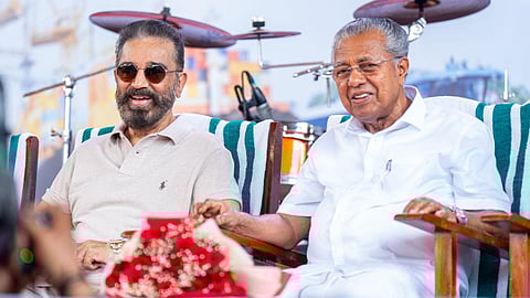 Kamal Haasan, Pinarayi Vijayan