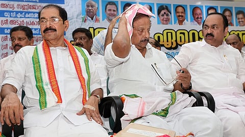 Sunny Joseph, K Sudhakaran, VD Satheesan
