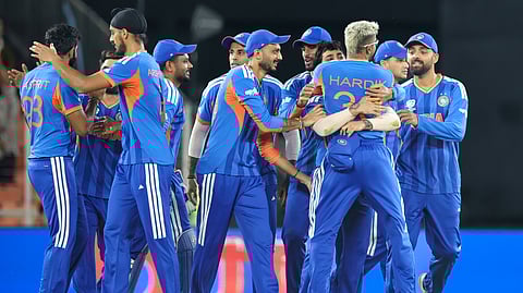 indian team world cup winiing moment
