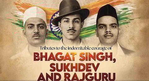 PM Modi pays tributes to Bhagat Singh, Rajguru, Sukhdev