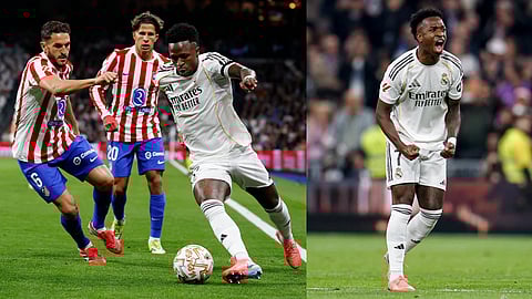 Vinicius Junior playing