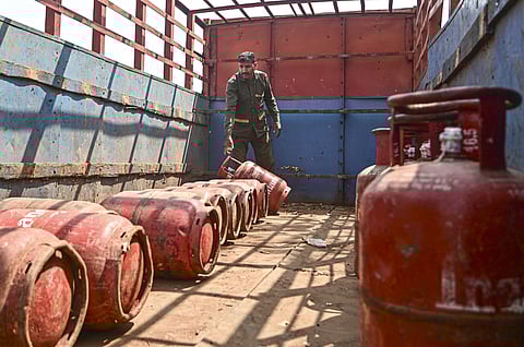 LPG cooking gas