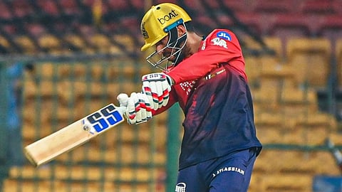 Jitesh Sharma batting