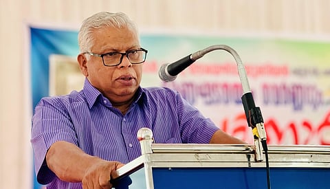 M.V. Jayarajan accident news reports that the senior CPM leader sustained injuries in a road accident in Kannur.