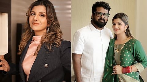 Rambha and her husband Indrakumar