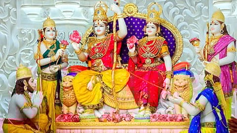 Ram Darbar at Ayodhya Temple