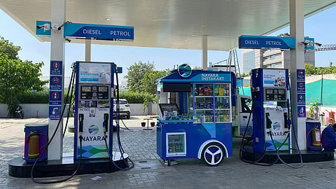 Petrol, diesel prices hiked by Nayara Energy across India