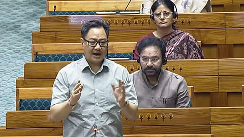 Minister Kiren Rijiju